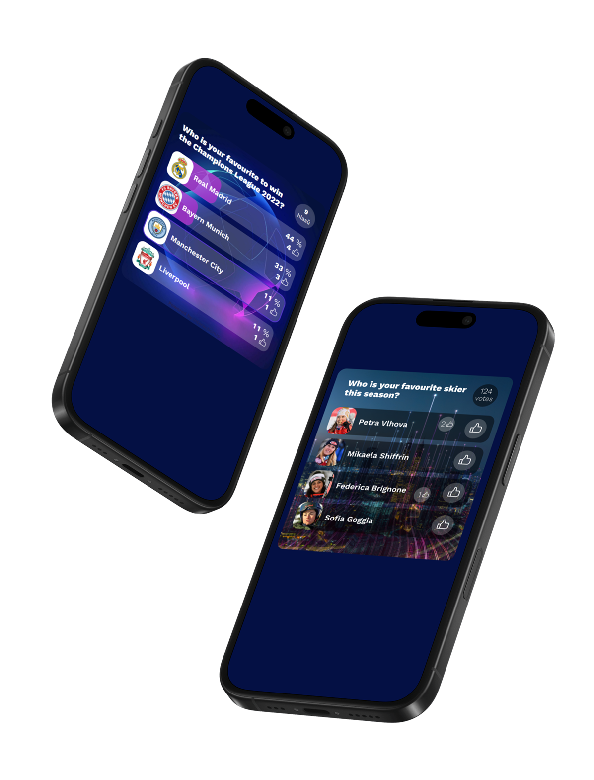 App poll preview