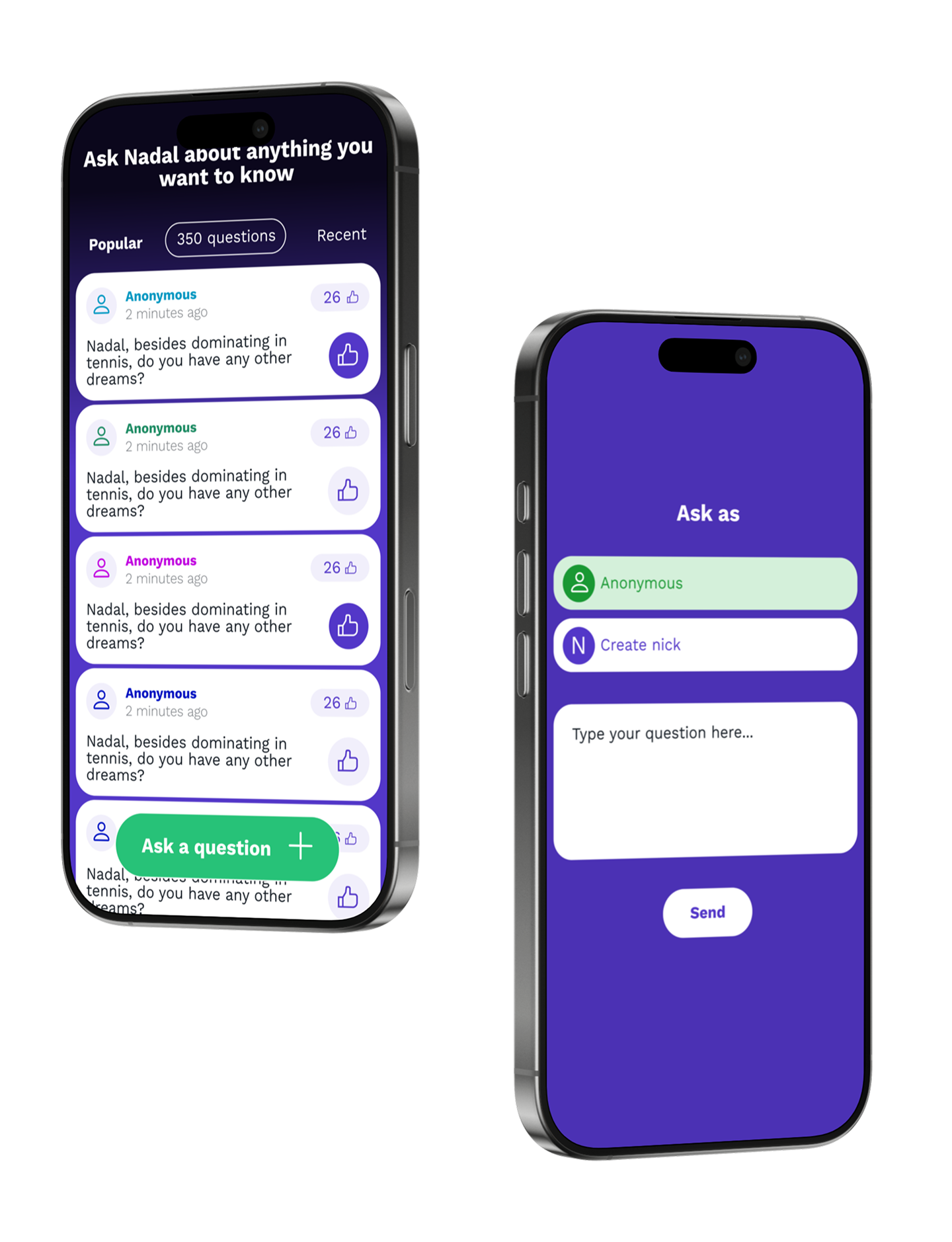 App questions preview
